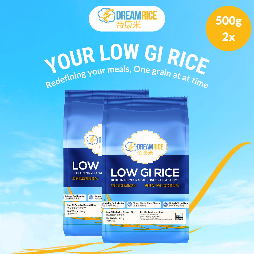 DreamRice Low Gi Rice 500G (Bundle of 2) – The Diabetic Shop (TDS)